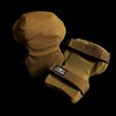 Atlas 46 A46-15-00035-1005-04 Heavy Duty Knee Pads with PORON Coyote
