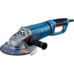 Bosch GWS25-230JR 9 In. Large Angle Grinder - 15 Amp W/ Lock-On Trigger Switch and Rotatable Main Handle