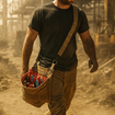 Atlas 46 Benjamin Electrician/Technician Bag V2 Black/Orange