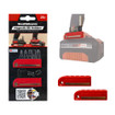 StealthMounts BH-EOB-RED-2 Bit Holder for Einhell (2 Pack) Red