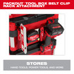Milwaukee 48-22-8609 PACKOUT Tool Box Belt Clip Rack Attachment