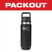 Milwaukee 48-82-8396B PACKOUT 24oz Insulated Bottle with Chug Lid