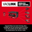 Milwaukee 0971-20 M18 FUEL 4 Gallon Wet/Dry Vacuum w/ PACKOUT Compatibility & VACLINK
