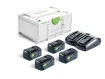 Festool 578675 Energy Set SYS 18V 4xHP5/TCL6DUO