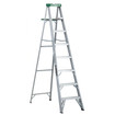 Featherlite Ladders 2408 8' Aluminum Step Type 2