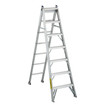 Featherlite Ladders 2708 8' Aluminum 3-Way Type 1