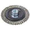 Jet 553462 5 X 1/4 X 5/8-11 NC Stainless Steel Stringer Bead Brush