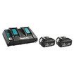 Makita Y-00315 18V LXT Dual Port Charger & Battery Kit