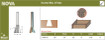 Dimar 104R4-10 3/8 In Dovetail Bit 2 Flutes RH 1/4 In Shank 1 5/8 In Length
