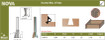 Dimar 104R4-5 13/64 In Solid Carbide Dovetail Seal Bit 2 Flute 1/4 In Shank 2 3/8 In Length