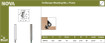 Dimar 104R4-6 7/32 In Solid Carbide Seal Straight Bit 2 Flute 1/4 In Shank 2 9/16 In Length