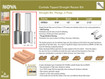Dimar 107R8-8 5/16 In Straight Bit 2 Flute 3/4 In Cutting Length 1/2 In Shank 2 1/2 In Length