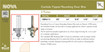 Dimar 109R4-1.5 5/8 In Rounding Over Bit With 1/2 In Ball Bearing 2 Flutes 1/4 In Shank 1 3/4 In Length