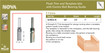 Dimar 101RC8-19 3/4 In Template Bit With Centre Ball Bearing 2 Flutes 1/2 In Shank 3 In Length