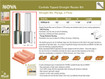 Dimar 107RL8-12 1/2 In Straight Bit 2 Flute 1/2 In Shank 2 7/8 In Length
