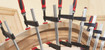 Bessey TG4.540+2K TG+2K Series Malleable Cast Bar Clamp, 40 Inch Capacity 4-1/2 Inch Throat Depth