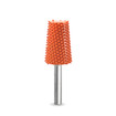 Saburrtooth 14T-5-34SE-90 1/4 In Taper Safe End 3/4 In X 1-1/4 In 5 Degree Ex-Course Orange