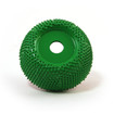Saburrtooth CR290 2 In x 3/8 In Power Carving Cup Rasp Coarse Green