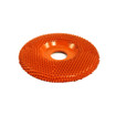 Saburrtooth SD4125-7/8 4 In x 7/8 In Disc Wheel Flat Face Ex-Coarse Orange