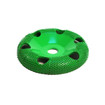 Saburrtooth DW490H-5/8 4 In x 5/8 In Donut Wheel Coarse Green