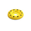 Saburrtooth DW250H 2 In x 3/8 In Donut Wheel Fine Yellow w/Holes