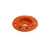Saburrtooth SD290H 2 In x 3/8 In Disc Wheel Flat Face W/ Holes Ex-Coarse Orange