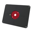Kreg PRS4036 Precision Router Table Insert Plate W/ Level-Loc Rings (predrilled For Bosch & Portor Cable)
