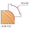 Freud 34-112 5/16 Radius Rounding Over Bit (Quadra-Cut)