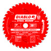 Diablo D0738FM 7 In. X 38 Tooth Steel Demon Metal Cutting Saw Blade
