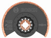 Bosch OSL312CG 3-1/2 In. X 1/8 In. Starlock Oscillating Multi Tool Kerf Carbide Grit/Grout Grinding Blade