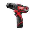Milwaukee 2408-22 M12 3/8 In. Hammer Drill/Driver Kit
