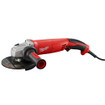 Milwaukee 6124-30 13 Amp 5 Small Angle Grinder Trigger Grip, Lock-On