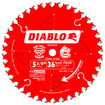 Diablo D0536X 5-3/8 In. X 36 Tooth Finish Trim Saw Blade