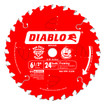 Diablo D0624A 6-1/2 In. 24-Tooth Framing Saw Blade
