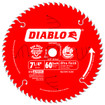 Diablo D0760A 7-1/4 In. X 60 Tooth Ultra Finish Saw Blade