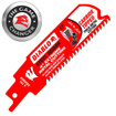 Diablo DS0408CFC 4 In. Steel Demon Carbide Recip Blades For Thick Metal (3/16 In. - 9/16 In.) Cutting