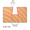 Freud 22-101 5/16 (Dia.) Dovetail Bit