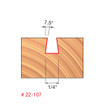 Freud 22-107 1/4 (Dia.) Dovetail Bit