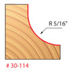 Freud 30-114 1/2 Radius Cove Bit