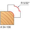 Freud 34-106 5/32 Radius Rounding Over Bit