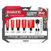 Diablo DHS09SGPCT 9 Pc Carbide General Purpose Hole Saw Set