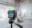 Bosch GLL3-330CG 360 Connected Green-Beam Three-Plane Leveling And Alignment-Line Laser