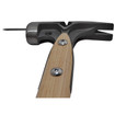 Dalluge 07180 DDT16 16 Oz. Milled Face Titanium Hammer With Hickory Handle