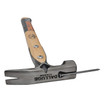 Dalluge 07180 DDT16 16 Oz. Milled Face Titanium Hammer With Hickory Handle