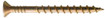 Senco #8 X 3 Yellow Zinc Flooring Screws (1M/Box)