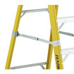 Featherlite Ladders 10' 6510 Fiberglass Platform Step Ladder, Type 1A, 300 Lb Load Capacity