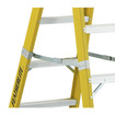 Featherlite Ladders 3' 6603 Fiberglass Twin Step Ladder, Type 1A, 300 Lb Load Capacity