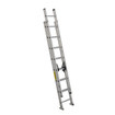 Featherlite Ladders 3216D 16' 3216D Aluminum Extension Ladder, Type 1A