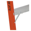Featherlite Ladders 10' 6810AA Fiberglass Step Ladder, Type 1AA, 375 Lb Load Capacity