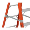 Featherlite Ladders 12' 6812AA Fiberglass Step Ladder, Type 1AA, 375 Lb Load Capacity